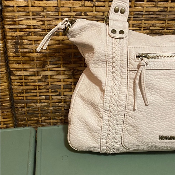 NWOT Montana West Select Shoulder Bag Crossbody Leather off-white cream - Picture 2 of 9